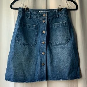 Denim skirt